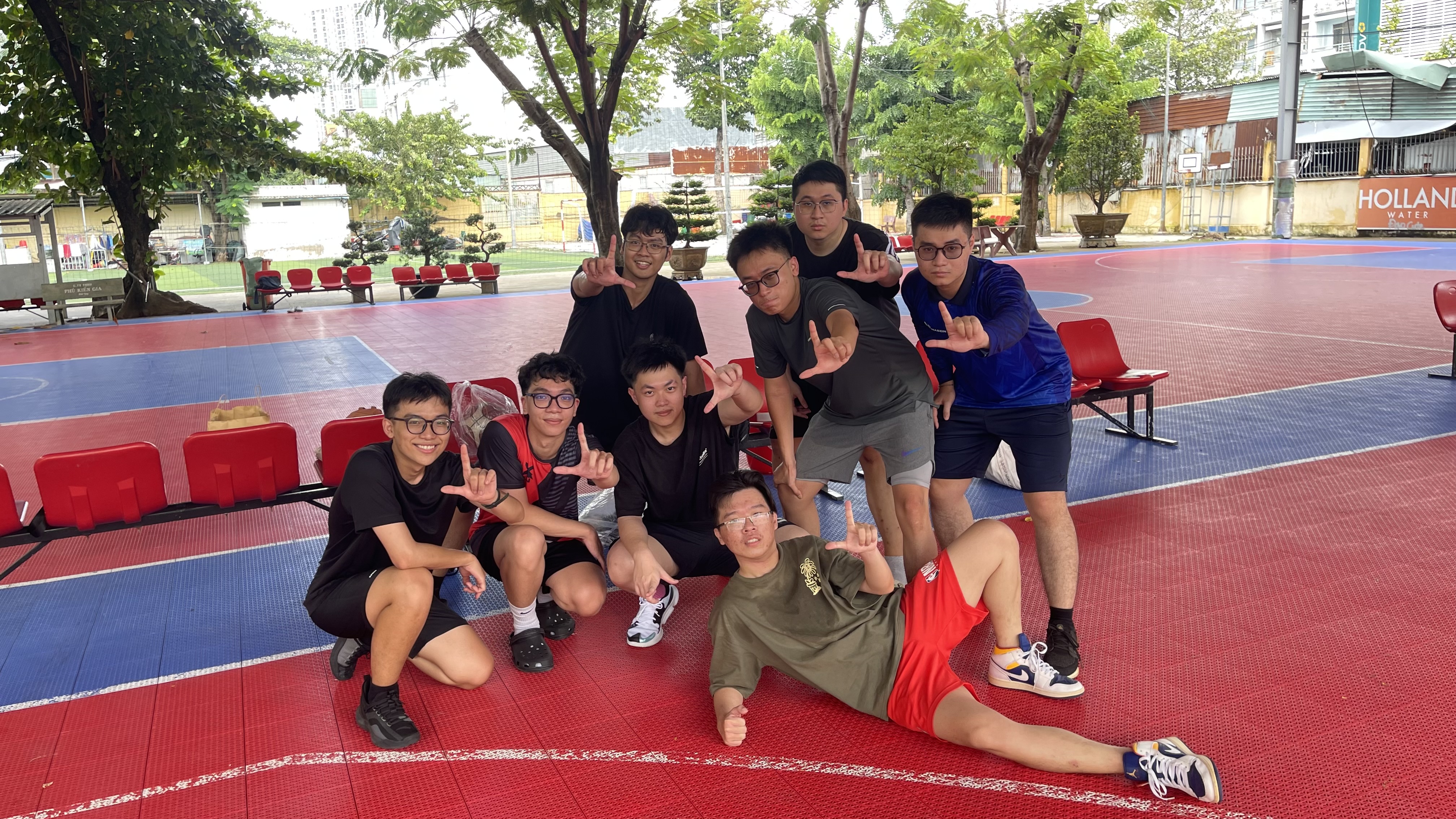 Basketball crew
